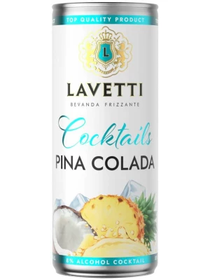 Коктейль Lavetti Pina Colada, in can 0.25 л