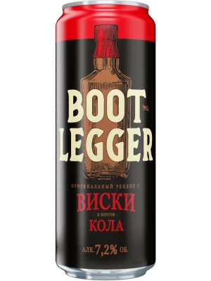 Коктейль Bootlegger with Whiskey and Cola flavor, in can 0.45 л