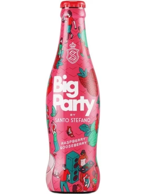 Коктейль Big Party by Santo Stefano Raspberry Gooseberry 0.3 л