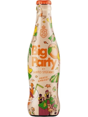 Коктейль Big Party by Santo Stefano Peach Apricot 0.3 л