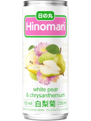 Коктейль Hinomari White Pear & Chrysanthemum, in can 0.25 л