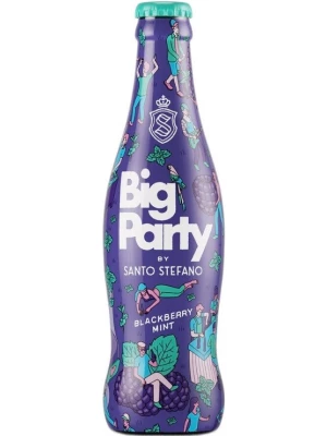 Коктейль Big Party by Santo Stefano Blackberry Mint 0.3 л