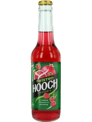 Коктейль Hooper's Hooch Twisted Pomegranate and Raspberry 0.33 л