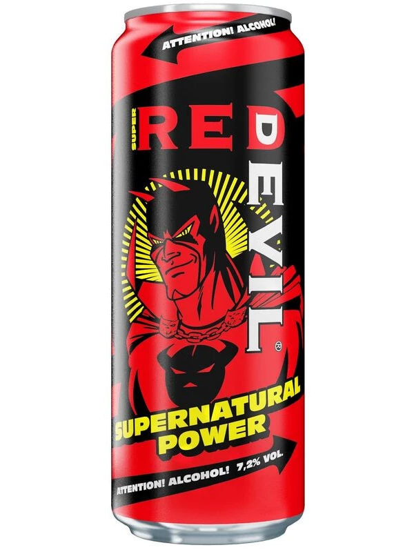 Red Devil Super Supernatural Power, in can