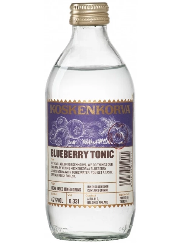 Koskenkorva Blueberry Tonic