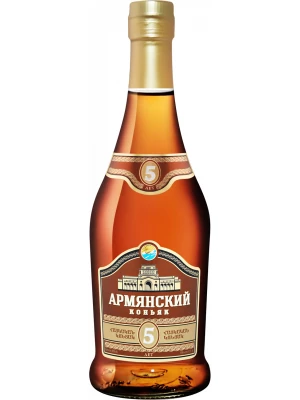 Коньяк Востан, Армянский коньяк 5-летний 0.5 л