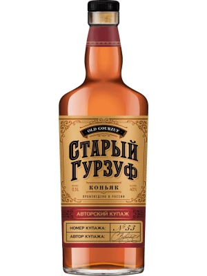 Коньяк Старый Гурзуф Авторский Купаж №53 0.5 л