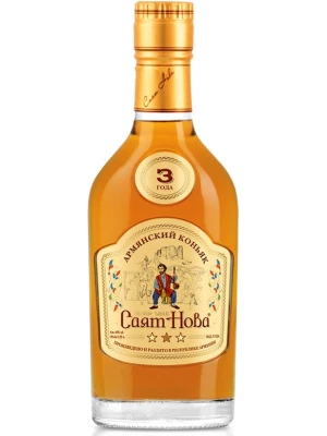 Коньяк Саят Нова, 3-летний 0.25 л