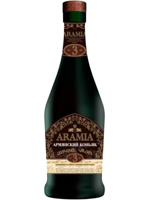 Коньяк Aramia 3 Years Old, in matte bottle 0.5 л