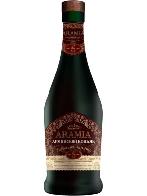 Коньяк Aramia 5 Years Old, in matte bottle 0.5 л