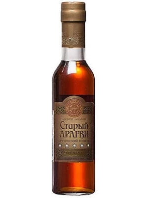 Коньяк Старый Арагви 5 звезд 0.25 л