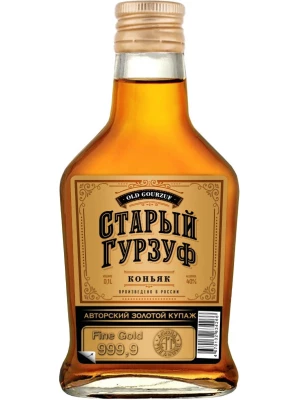 Коньяк Старый Гурзуф Авторский Золотой Купаж 0.1 л