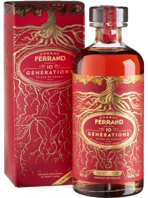 Коньяк Pierre Ferrand, 10 Generations Limited Edition 1-er Cru de Cognac, Grande Champagne AOC, gift box 0.5 л