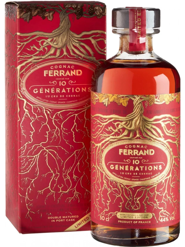 Pierre Ferrand, 10 Generations Limited Edition 1-er Cru de Cognac, Grande Champagne AOC, gift box