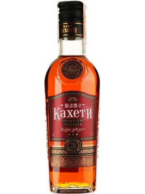 Коньяк Шато Кахети 3 звезды 0.25 л