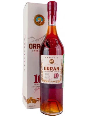 Коньяк Orran KS 10 Years Old, gift box 0.5 л