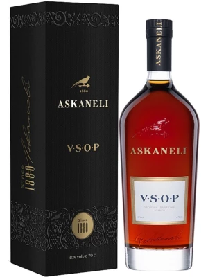 Коньяк Askaneli VSOP, gift box 0.7 л