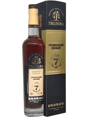 Коньяк Georgian Wine House, Tbilisoba 7 Years Old, gift box 0.5 л