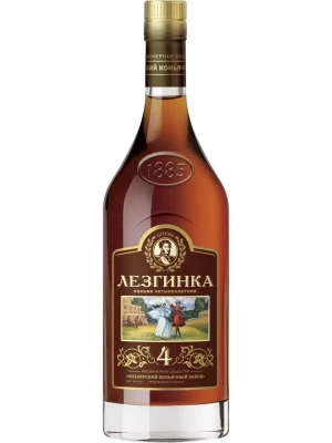 Коньяк Лезгинка 4-летний 0.25 л