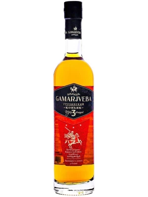 Коньяк Tiflisi Marani, Gamarjveba 3 Years Old 0.25 л