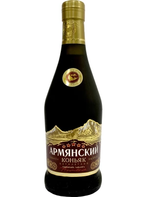 Коньяк Agatat Gold, Armenian Cognac 5 Years Old, matte bottle 0.5 л