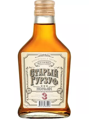 Коньяк Старый Гурзуф Трехлетний 0.1 л