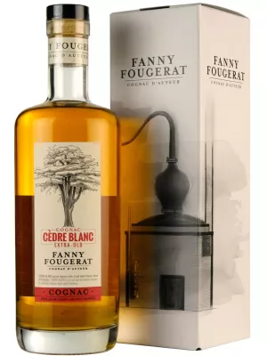 Коньяк Fanny Fougerat Cedre Blanc Extra Old, Fins Bois AOC, gift box 0.7 л