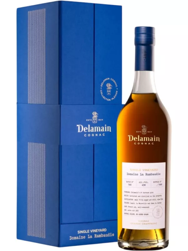 Delamain, Domaine La Rambaudie, Cognac Grande Champagne AOC, gift box