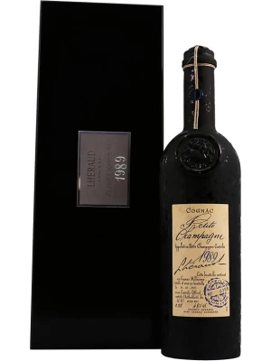 Коньяк Lheraud Cognac Petite Champagne, wooden box 1989 0.7 л