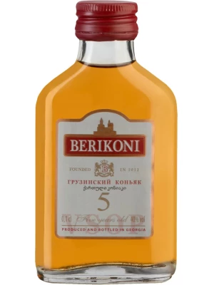 Коньяк Берикони ВСОП, 5–летний 0.1 л