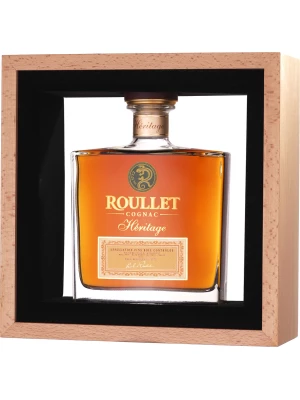 Коньяк Roullet Heritage, Fins Bois AOC, gift box 0.7 л