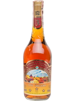 Коньяк Прошянский Коньячный Завод, Армянский Коньяк 3 Звезды 0.25 л