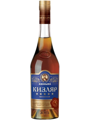 Коньяк Кизляр Пятилетний 0.5 л