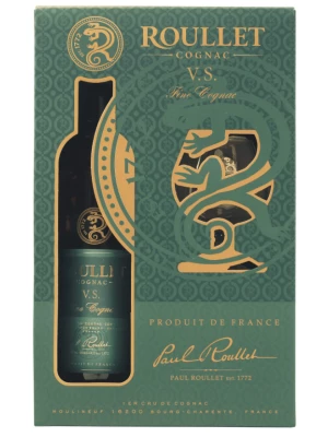 Коньяк Roullet VS, gift box with glass 0.7 л