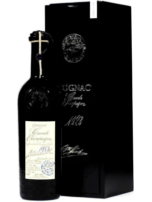 Коньяк Lheraud, Cognac Grande Champagne, wooden box 1983 0.7 л
