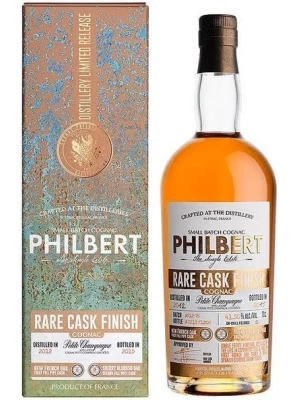 Коньяк Cognac Philbert, Rare Cask Finish Petite Champagne AOC, gift box 0.7 л