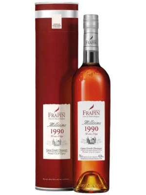 Коньяк Frapin Millesime 30 ans d'age, Cognac Grand Champagne AOC, gift tube 1990 0.7 л