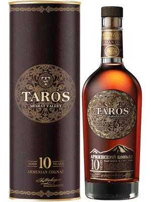 Коньяк Arcon, Taros 10 Years Old, in tube 0.5 л