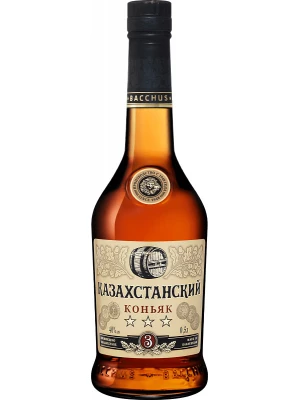 Коньяк Bacchus, Kazakhstan Cognac 3 Years 0.5 л