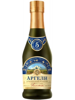 Коньяк Аргели 5-летний 0.25 л