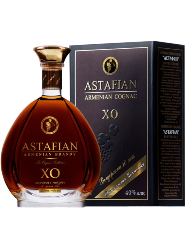 Astafian XO 10 Years, gift box