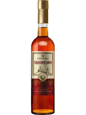Коньяк Тбилисури 5 звезд 0.5 л