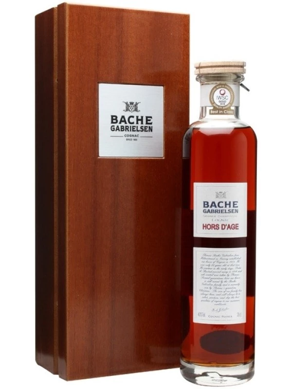 Bache-Gabrielsen, Hors d'Age Grande Champagne, wooden box
