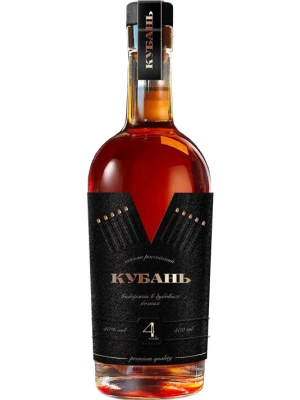 Коньяк Кубань 4-летний 0.5 л