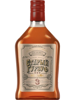 Коньяк Старый Гурзуф Трехлетний 0.25 л