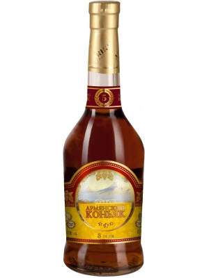 Коньяк Hayasy, Armenian Cognac 3 Years Old 0.5 л