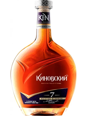 Коньяк Киновский КВ 7 лет 0.5 л