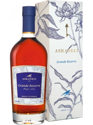 Коньяк Askaneli Grande Reserve 7 Years Old, gift box 0.5 л