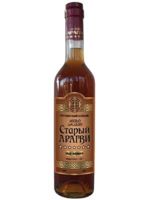 Коньяк Старый Арагви 7 лет 0.5 л