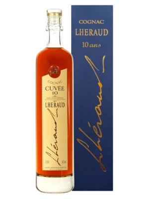 Коньяк Lheraud Cognac Cuvee 10, gift box 0.7 л